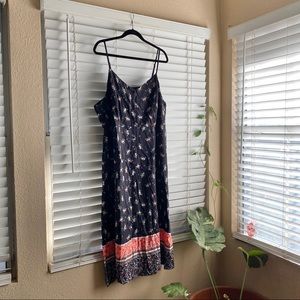 XHILARATION boho midi dress